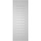 Ekena Millwork Vertical Surface Mount PVC Gable Vent: Functional, w/ 3-1/2"W x 1"P Standard Frame, 16"W x 42"H GVPVE16X4201SF - alternate 4